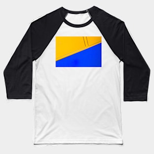 Abstract in blue and yellow Baseball T-Shirt